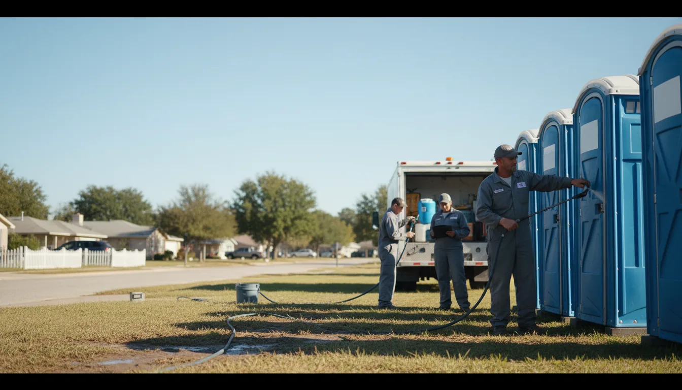 Long-Term Portable Toilet Rental in Gordo, AL near me
